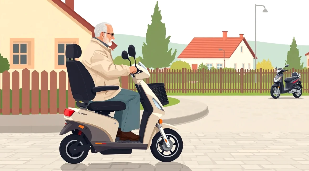 Detail kolesa a riadidiel motorovej trojkolky na nespevnenej poľnej ceste