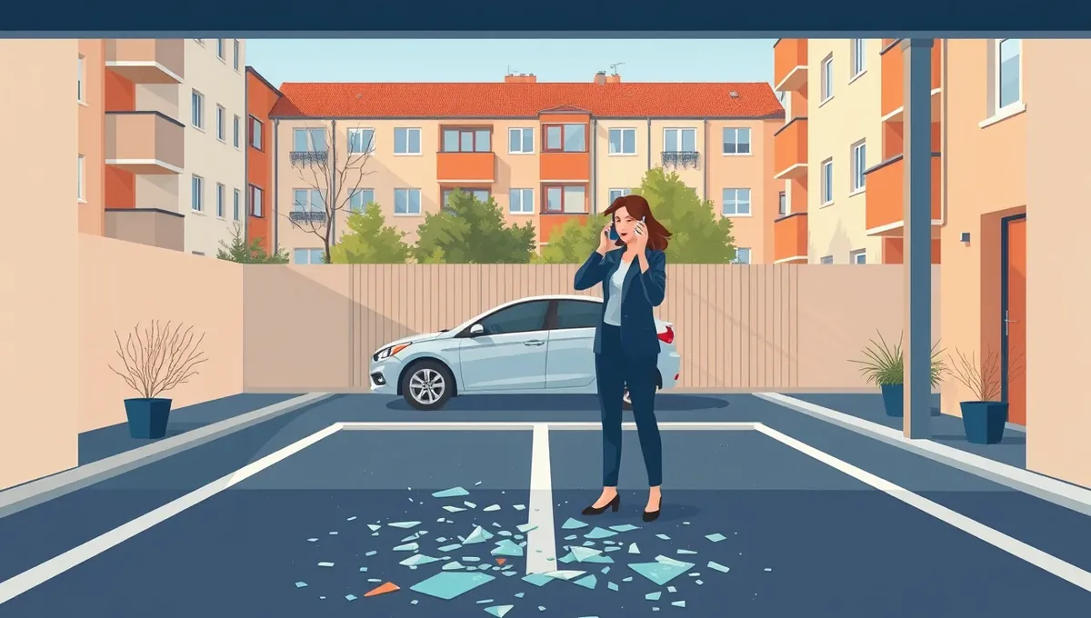 Mestské vozidlo označené nálepkou taxislužby stojace na ulici