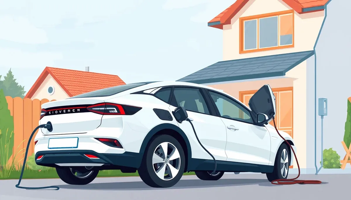 Servisný technik kontroluje trakčnú batériu na podvozku elektromobilu