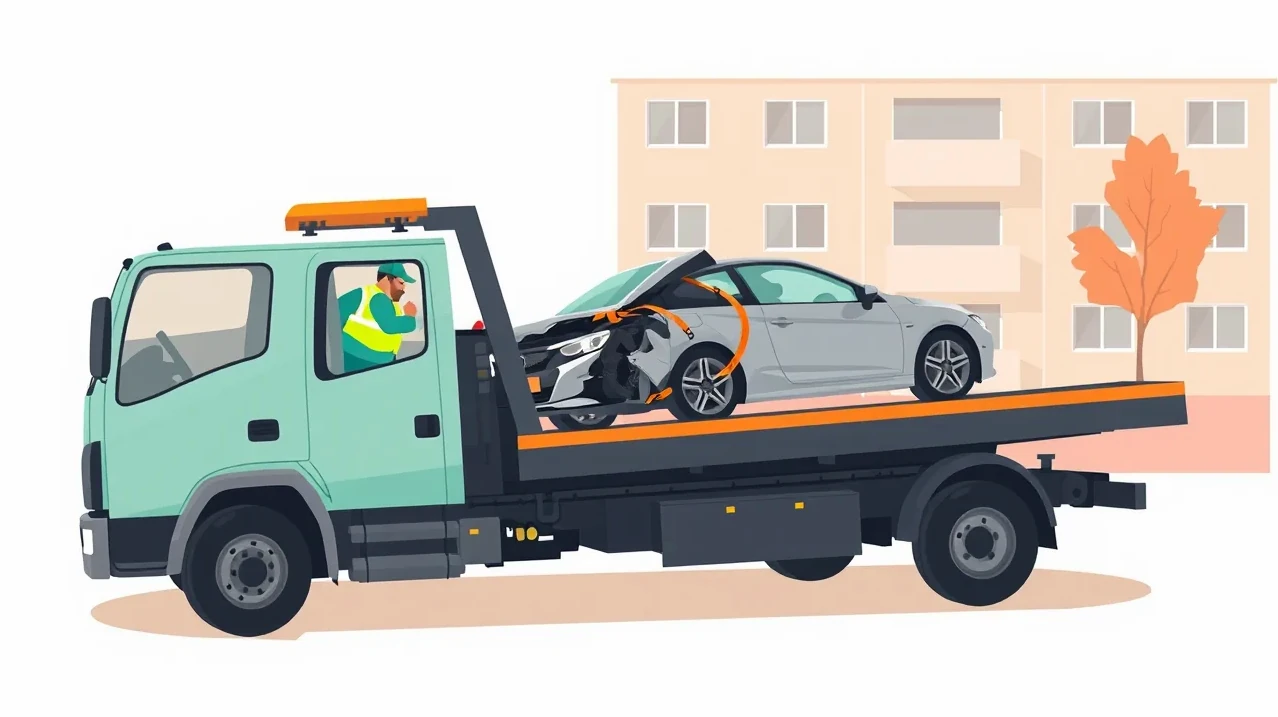 Otvorená motorová časť s prestrihnutou kabelážou po odcudzení autobatérie