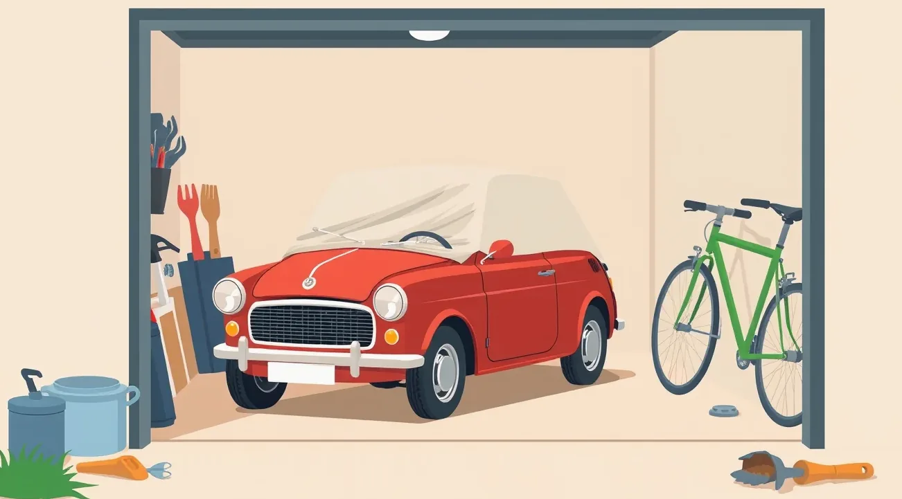 Prasklina na čelnom skle automobilu vyžadujúca odbornú výmenu v servise