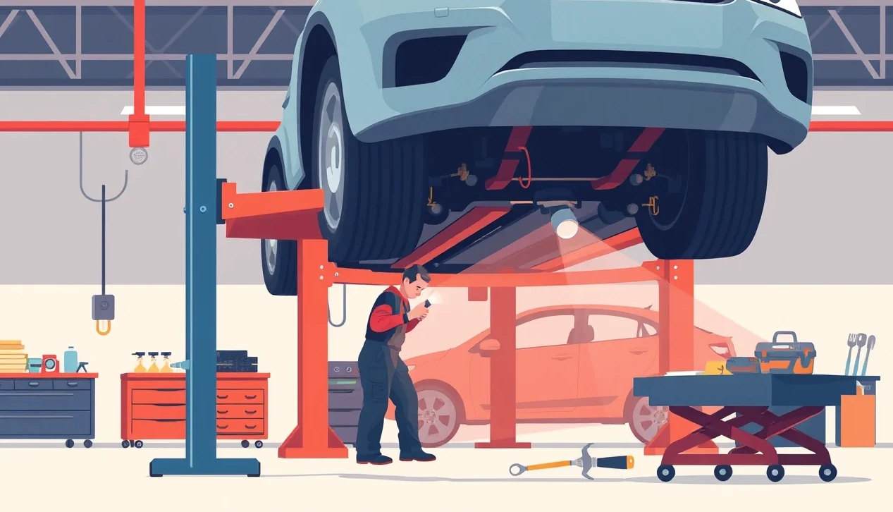 Oprava poškodenej karosérie moderného automobilu v autorizovanom servise