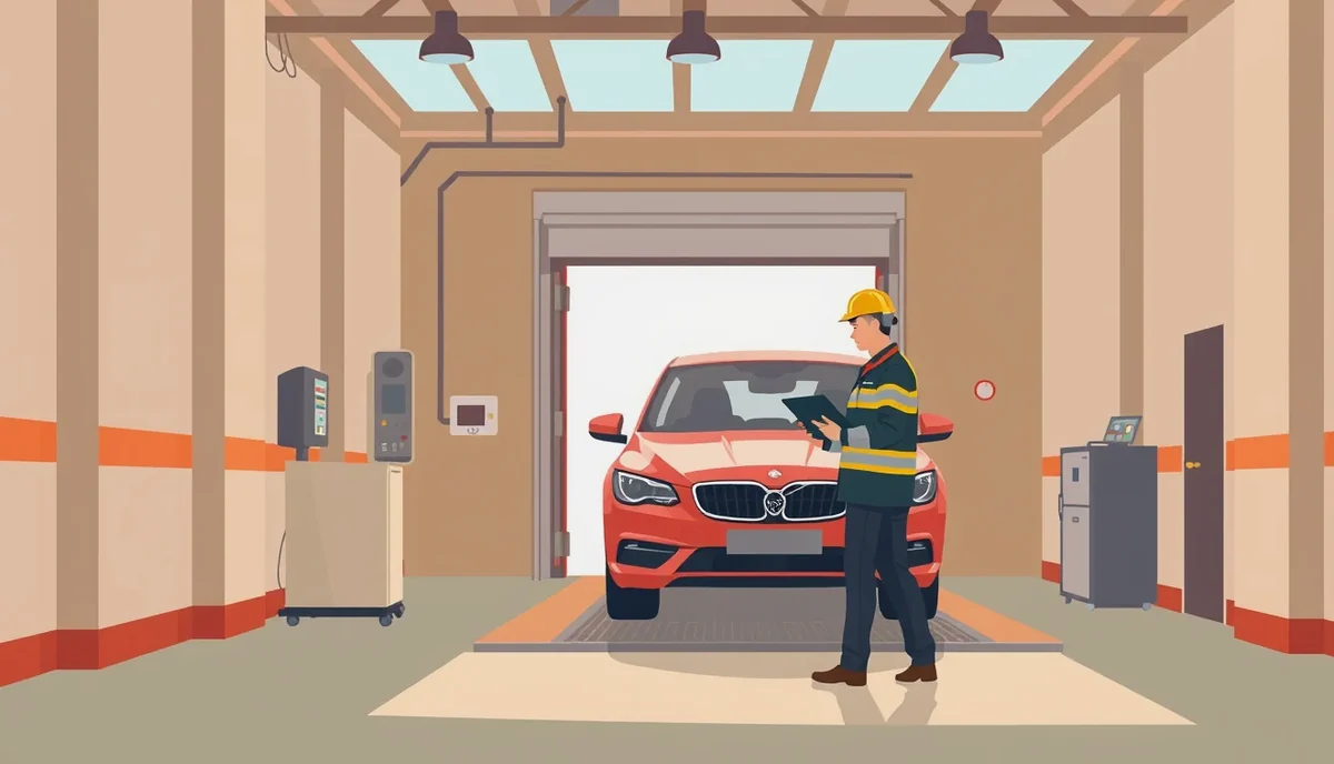 Mladý vodič za volantom osobného automobilu v mestskej premávke